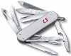Scyzoryk Victorinox MiniChamp Alox Silver - Wielofunkcyjny multitool z nożyczkami, otwieraczem, pilniczkiem do paznokci - Do codziennego użytku - 58 mm - 0.6381.26